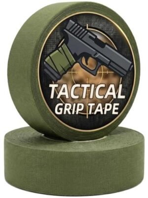 2 Rolls Magsaddle Gun Grip Tape, Non-Reflective, No Residue Goon Grip Tactical Tape (FDE, OD Green, Coyote, Black) - $8.99 + FREE Shipping