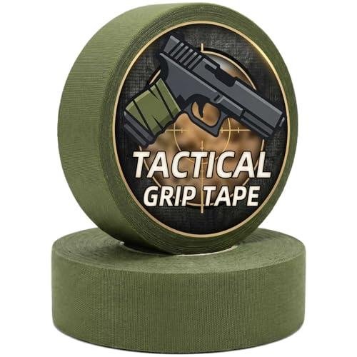 2 Rolls Magsaddle Gun Grip Tape, Non-Reflective, No Residue Goon Grip Tactical Tape (FDE, OD Green, Coyote, Black) - $8.99 + FREE Shipping
