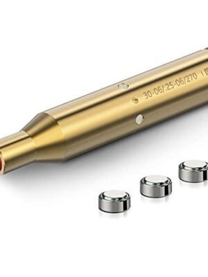 45% off MidTen Bore Sight Laser 9mm/223 5.56mm/30-06/25-06/270 Laser Bore Sighter Boresighter with Batteries w/code VIUDTE9F - $10.44 + FREE Shipping