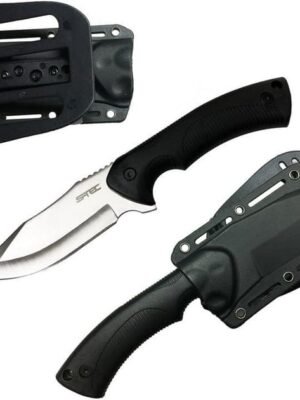 9" Full Tang Tactical Knife with ABS Plastic Sheath (Silver Tactical) - $14.49 + FREE Shipping