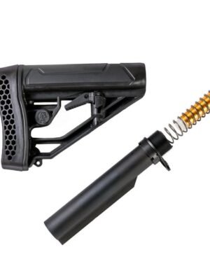 Adaptive Tactical AR-15 Adjustable Stock & Omega Mfg. Mil-Spec Buffer Tube Kit - $34.99