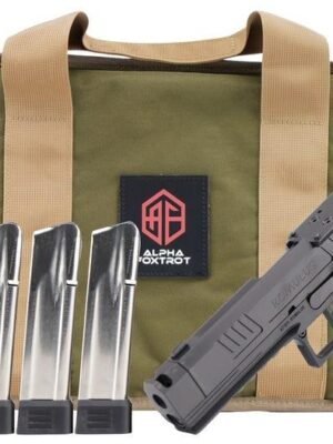 Alpha Foxtrot AF1911 Romulus Bundle 9mm 4.25" Comp Bull Barrel 20-Rounds OR 5 Mags, Carry Case - $1399.99 ($19.99 S/H on Firearms / $15.99 Flat...