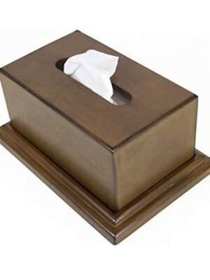 American Furniture Classics concealment tissue box, Walnut Finish, 12.25"L x 8.25"W x 6"H, Brown - $46.31 + FREE Shipping