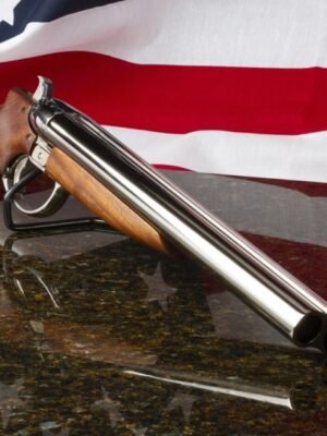 American Gun Craft Desperado DLX 11 inch barrel, Nickel Finish, our finest Heirloom Quality Pistol 12 gauge double barrel shotgun - No FFL Required...