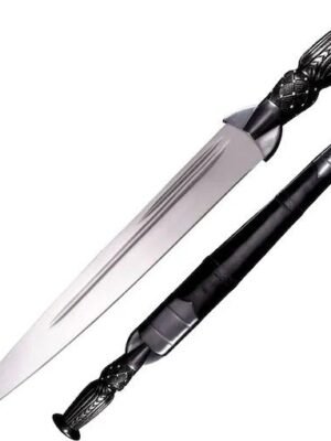 Backorder - Cold Steel Scottish Dirk Fixed Blade Knife 13" Spear Point 1055 Satin Blade Rosewood Handle Black - $76.49 (Free Shipping on $100+ Orders)