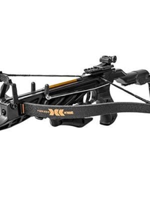 Bear X Desire XL Pistol Hunting Crossbow, Self-Cocking, Adjustable Stock up to 2.5", Compact Design, Includes 3 Premium Bolts, Dependable Accuracy...
