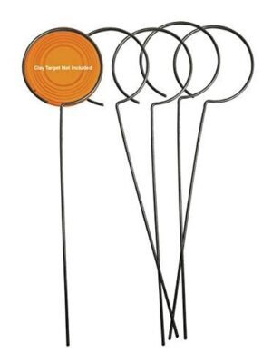 Birchwood Casey Wire Clay Target Holders for Shooting Practice - Lightweight Portable Easy to Use 10" High Wire Frame Holders - 5 Pack - $4.63 +...