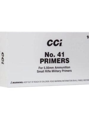 CCI Mil-Spec No. 41 /5.56mm Small Rifle Primer Brick 1000 Ct - $75.99 + Free Shipping