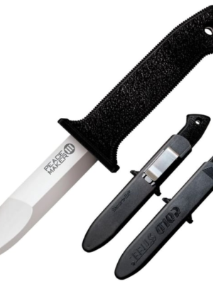 Cold Steel Peace Maker III 4" Fixed Blade 4116 Stainless Steel Clip Point 4.5" Kray-Ex Handle Secure-Ex Sheath w/ Belt Clip - $19.49 + FREE Shipping