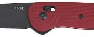 CRKT Sero Pocket Knife Black Titanium Nitride Blade RED - $47.25 (Free Shipping on $100+ Orders)