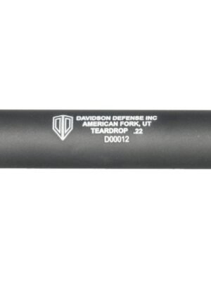 Davidson Defense 22 LR / 17 HMR / 22 Mag Suppressor - 1/2x28 TP - Full Auto Rated - $144.99