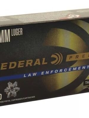 FEDERAL AMMO Premium Law Enforcement 9mm 147Gr HST JHP 50rd - $27.99