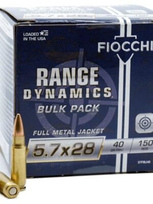 Fiocchi Range Dynamics 5.7x28mm 40 Grain FMJ 450 Rounds Bulk Pack - $186.30
