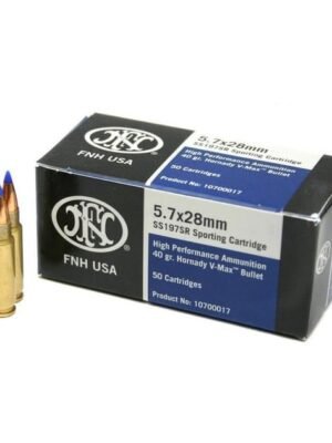 FNH 5.7x28 mm 40gr V-MAX 50 Rounds Ammunition - $23.99