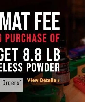 Free HazMat Fee with Purchase of Varget 8.8 lb Smokeless Powder @ MidwayUSA
