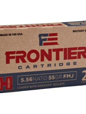Frontier Cartridge 5.56x45mm NATO Ammo 55gr FMJ 20 Rounds - $9.99