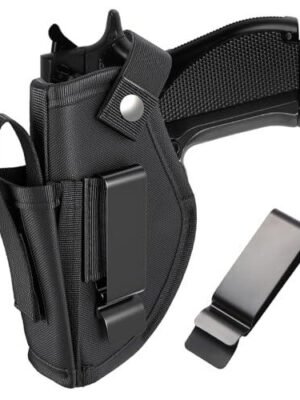 Gun Holster IWB/OWB 9mm 380 Concealed Carry Pistol Holster Suitable for Glock, S&W M&P Shield, Sig and Similar Handguns - $6.99 + FREE Shipping