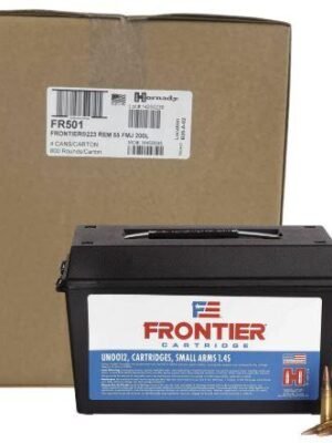 Hornady Frontier .223rem, 55gr FMJ, Ammunition, 800rd Case - $399.99 + FREE Shipping
