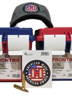 Hornady Frontier 250th Anniversary .223rem, 55gr FMJ, 500rd Case - $288.88 + Free Shipping