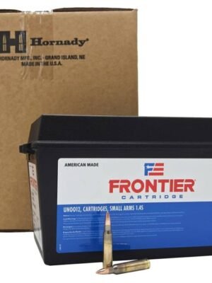 Hornady Frontier XM193 5.56 Nato 55 Grain FMJ 600 rd CASE - $299.99 + FREE Shipping