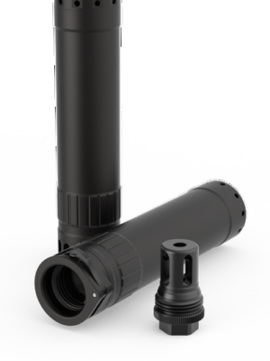 KGM R556 Heavy Use 5.56mm Suppressor Black - $399.99 (Free S/H)