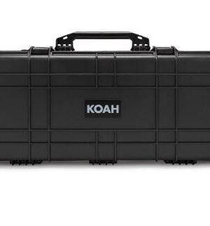 Koah 53-Inch Weatherproof Protective Roller Rifle Hard Case (Black) - $99.99 (Free S/H)
