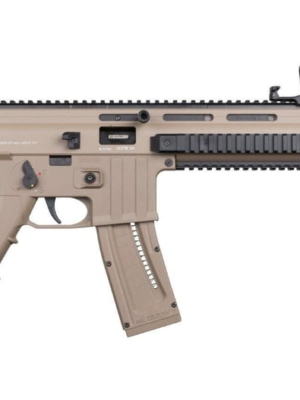 Mauser M-15 .22 LR 16.4" 22+1 Rds Semi-Auto Rifle, Black / Tan, Flip Up Sights, Folding Stock - $249.99