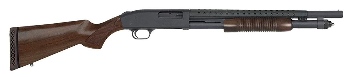 Mossberg 590 Retrograde Wood Persuader 12GA 18.5" Barrel 3" Chamber 6 Rounds - $459.99 ($19.99 S/H on Firearms / $15.99 Flat Rate S/H on ammo)