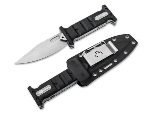 Outdoor Tactical Folding Hunting Knife, Black G10 Handle, D2 Steel Blade, Portable Wilderness Survival Knife - $118 + FREE Shipping