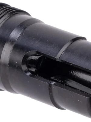 Precision Defense Plan B 3-Prong Flash Hider 1/2x28 Muzzle Device - $34.99