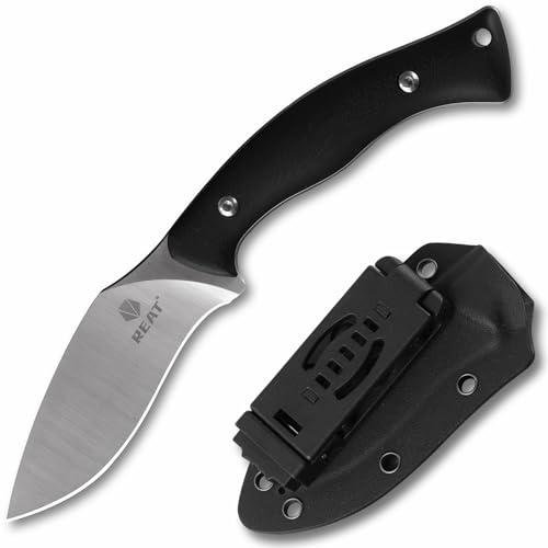 REAT Fixed Blade Knife with Kydex Sheath, 8" D2 Steel Blade with Full Tang Desgin, Ergonomic G10 Handle - $16.35 + FREE Shipping