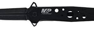 S&W M&P Folding Spear Point 8Cr13MoV Stainless Steel Finger Loop - $17.84 + FREE Shipping