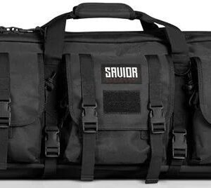 Savior Equipment American Classic Shorty Double Rifle Case 24" BLACK - $48.44 with code SAV15