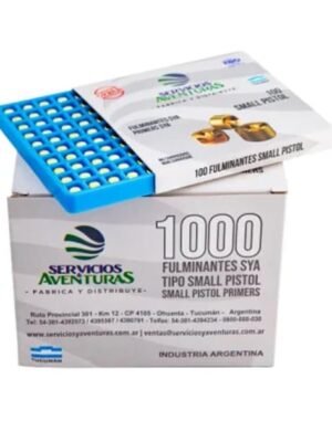 Small Pistol Primers – Made in Argentina – QTY 1000 - $44.99 (FREE Shipping over $150)
