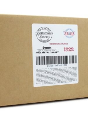 Sportsman's Select Remanufactured 9mm 124 Gr FMJ 1000 Rounds - $194.27 w/ code: 5PTODAY