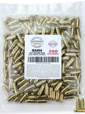 Sportsman's Select Remanufactured 9mm 124 Gr FMJ 200 Rnds - $40.75 w/code "5PTODAY"