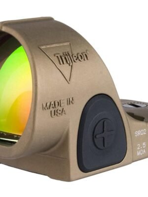 Trijicon SRO 2.5 MOA Adjustable LED Red Dot Coyote Brown - $477.77