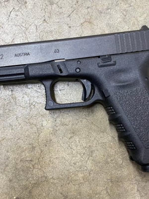 Used Glock 22 Gen 3 .40 S&W One Mag G22 Police Trade Night Sights, Very Good Condition - $349.0