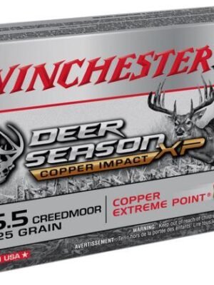 Winchester Ammo X65DSLF Deer Season XP Copper Impact 6.5 Creedmoor 125 gr Extreme Point - $364.94 ($273.74 after Rebate)