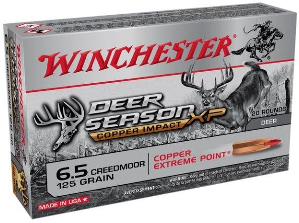 Winchester Ammo X65DSLF Deer Season XP Copper Impact 6.5 Creedmoor 125 gr Extreme Point - $364.94 ($273.74 after Rebate)