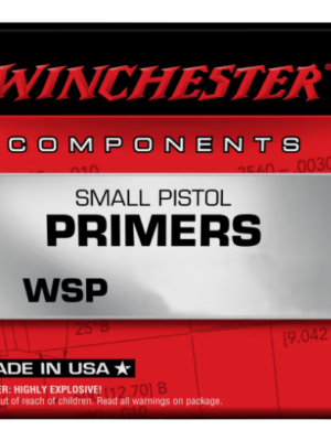 Winchester Small Pistol Primers, 1-1/2, Qty: 1000 - $64.99 (Free S/H over $50)
