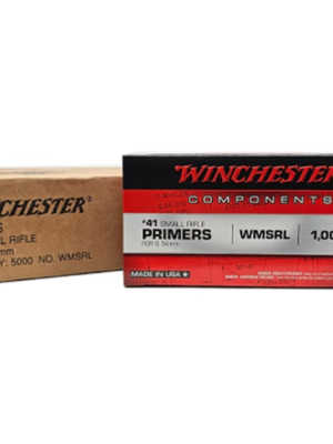 Winchester Small Rifle 5.56mm NATO-Spec Military Primers #41 - 5000 primer box - WMSRL - $299.99 w/ Code: "17OFFJULY"