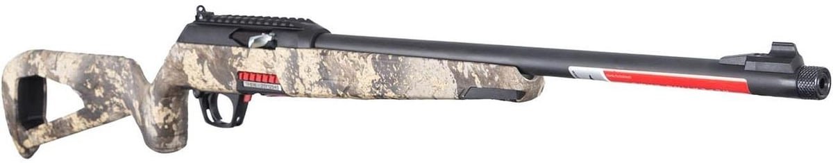 Winchester Wildcat SR .22 LR Semi-Auto Rifle with Threaded Barrel and TrueTimber Prairie Camo Stock - $229.99